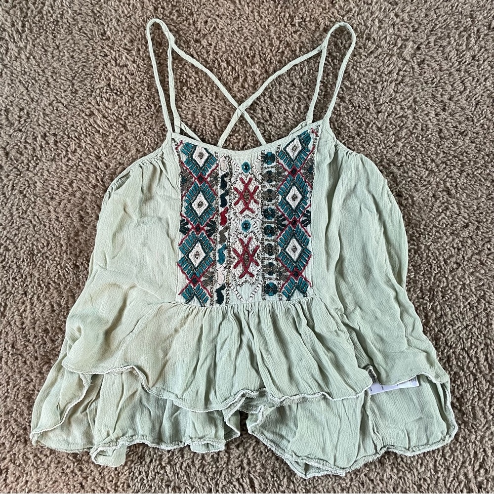 Ecote boho flowy top